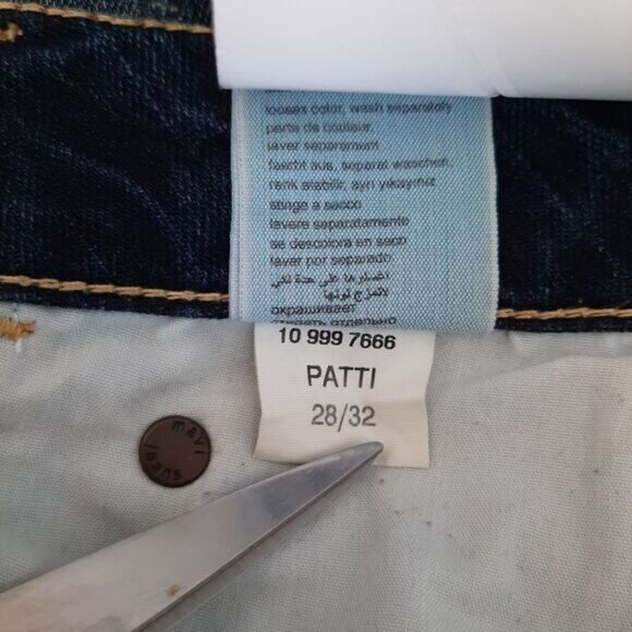 MAVI | Patti Straight Faded & Distressed Ripped  Blue Jeans Sz 28 - Picture 13 of 13
